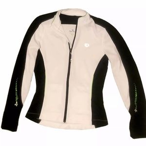 Women’s Pearl Izumi Black & White Zip Up - Small